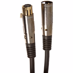 Monoprice 104751 câble audio 1,8 m XLR (3-pin) Noir, Métallique