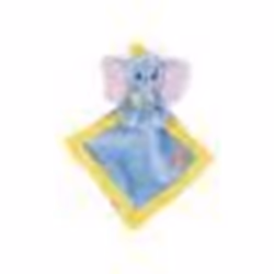 Doudou Eléphant Dumbo Plat 17 X 17 Cm - Peluche - Pour Disney - Enfant Et Bebe - Fille Garcon - Set Cadeau Naissance