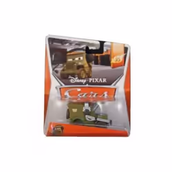 VOITURE DISNEY CARS 95 PIT CREW RACE TEAM SARGE SERGENT AVEC CASQUE AUDIO VEHICULE MINIATURE N 03