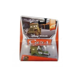 VOITURE DISNEY CARS 95 PIT CREW RACE TEAM SARGE SERGENT AVEC CASQUE AUDIO VEHICULE MINIATURE N 03