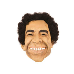 Masque latex homme avec cheveux Adulte