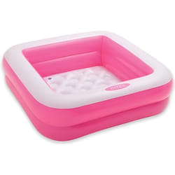 Intex - 57100NPA - Baignoire de douche gonflable rose pour bebe 85x85x23cm