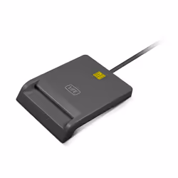 1Life cr:citizen lecteur de cartes à puce Intérieure USB USB 2.0 Noir - Vue supplémentaire 4