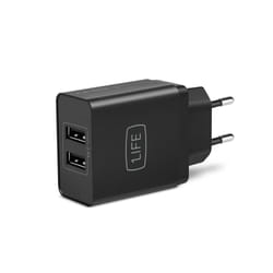 1Life pa:dual usb adaptateur de puissance & onduleur Intérieure Noir