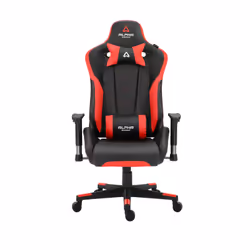 Alpha Gamer AGZETA-BK-R, Siège de jeu sur PC, 120 kg, Siège rembourré, Dossier rembourré, Course, PC