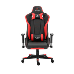 Alpha Gamer AGZETA-BK-R Siège pour jeu vidéo Siège de jeu sur PC Siège rembourré Noir, Rouge