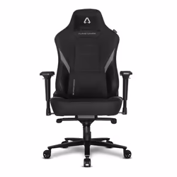 Alpha Gamer PHENIX, Siège de jeu universel, 150 kg, Siège rembourré, Dossier rembourré, Noir, Aluminium