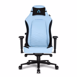 Alpha Gamer ALEGRA, Siège de jeu universel, 150 kg, Siège rembourré, Dossier rembourré, Aluminium, Acier