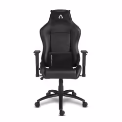 Alpha Gamer AGATENA-BK Siège pour jeu vidéo Siège de jeu sur PC Siège rembourré Noir
