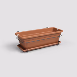 Artevasi Venezia Plant Box Balcony Kit, 12 L, 195 mm, 600 mm, 163 mm, 6 pièce(s)