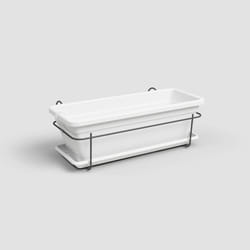 Artevasi Venezia Plant Box Balcony Kit Blanc 6 pièce(s)