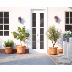 Artevasi Venezia Cilindro Pot Anthracite 2 pièce(s)