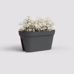 Artevasi Capri Balcony Plant Box Anthracite 6 pièce(s)