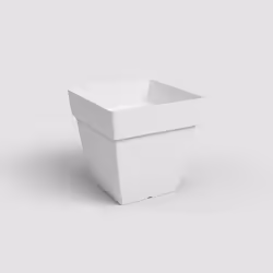 Artevasi Capri Square Pot, Blanc, 30 L, 350 mm, 350 mm, 350 mm, 4 pièce(s)