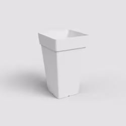 Artevasi Capri Square High Pot, Blanc, 67,5 L, 400 mm, 400 mm, 650 mm, 2 pièce(s)