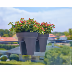 Artevasi Capri Balcony Pot Blanc 6 pièce(s)