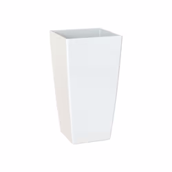Artevasi Pisa, Kit de plantation en pot, Autonome, Blanc, Carré, Intérieur &amp; extérieur, Monochromatique