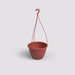 Artevasi Algarve Hanging Basket, Rouge, 8 L, 310 mm, 205 mm, 5 pièce(s)
