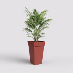 Artevasi Capri Square High Pot Rouge 2 pièce(s) - Vue supplémentaire 2