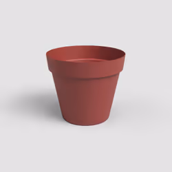 Artevasi Capri Pot, Rouge, 87 L, 600 mm, 500 mm, 2 pièce(s)