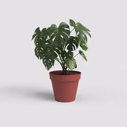 Artevasi Capri Pot Rouge 2 pièce(s)