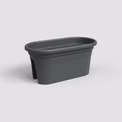 Artevasi Venezia Balcony Plant Box, Anthracite, 18 L, 300 mm, 600 mm, 270 mm, 6 pièce(s)