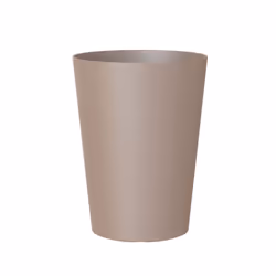 Artevasi Porto, Kit de plantation en pot, Autonome, Taupe, Rond, Intérieur &amp; extérieur, Monochromatique