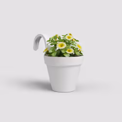 Artevasi Capri Balcony Single Pot Blanc 4 pièce(s)