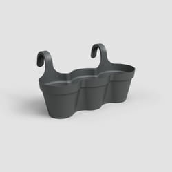 Artevasi Capri Balcony Triple Pot Anthracite 4 pièce(s)