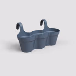 Artevasi Capri Balcony Triple Pot, Bleu, 11 L, 305 mm, 540 mm, 280 mm, 4 pièce(s)
