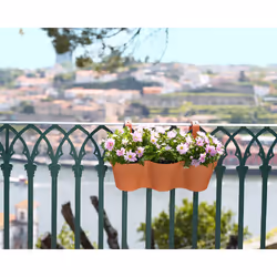Artevasi Capri Balcony Triple Pot Bleu 4 pièce(s)