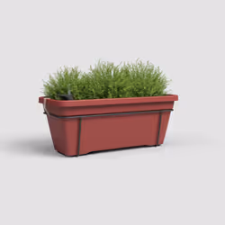 Artevasi Venezia L Plant Box Balcony Kit Sws Rouge 4 pièce(s)