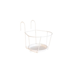 Artevasi Balcony Pot Holder With Saucer Soucoupe