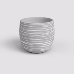 Artevasi Doris Pot, Gris, 4 L, 200 mm, 180 mm, 4 pièce(s)