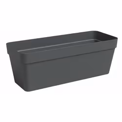 ARTEVASI Jardinière - Plastique - Anthracite - Rectangulaire - L499 x P20 x H181cm