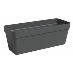 ARTEVASI Jardinière - Plastique - Anthracite - Rectangulaire - L499 x P20 x H181cm