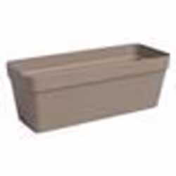 ARTEVASI Jardinière - Plastique - Taupe - Rectangulaire - L499 x P20 x H181cm