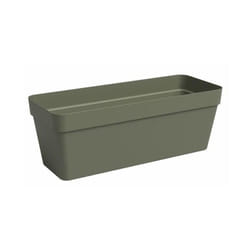 Artevasi - Jardiniere Capri - Plastique - Rectangulaire - Vert sec - 12,5 l