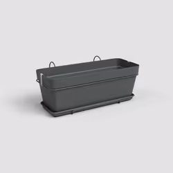 Artevasi Capri Plant Box Balcony Kit, Anthracite, 14 L, 285 mm, 502 mm, 207 mm, 6 pièce(s)