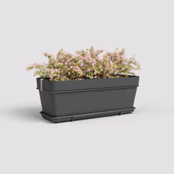 Artevasi Capri Plant Box Balcony Kit Anthracite 6 pièce(s)
