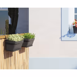 Artevasi Capri Plant Box Balcony Kit Anthracite 6 pièce(s) - Vue supplémentaire 5