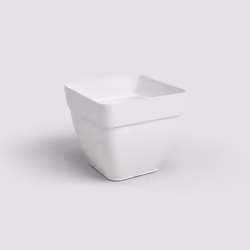 Artevasi Capri Campana Square Pot, Blanc, 30 L, 335 mm, 365 mm, 365 mm, 2 pièce(s)