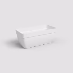 Artevasi Capri Campana Plant Box Xl, Blanc, 72 L, 790 mm, 370 mm, 335 mm, 2 pièce(s)