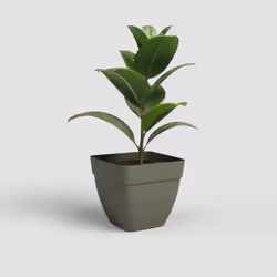 Artevasi Capri Campana Square Pot Vert 2 pièce(s)