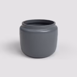 Artevasi Astrea Pot, Anthracite, 4 L, 200 mm, 175 mm, 4 pièce(s)