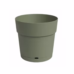 ARTEVASI - Pot CAPRI Large Réserve d'eau 40cm Vert Cendre? - L39,1 x P39,1 x H37 cm