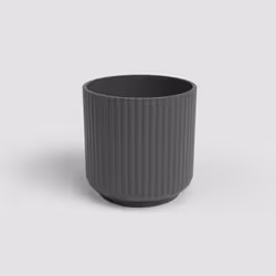 Artevasi Luna Pot, Anthracite, 1,32 L, 135 mm, 126 mm, 6 pièce(s)