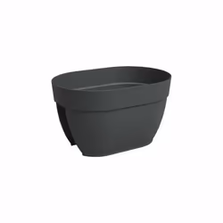 ARTEVASI Jardinière balcon CAPRI CAMPANA - 40 ma - Anthracite - 39 x 256 x 225 cm