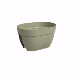 ARTEVASI Jardinière balcon CAPRI CAMPANA - 40 ma - Vert cendré - 39 x 256 x 225 cm