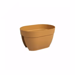 Jardiniere ARTEVASI CAPRI CAMPANA Balcon 40 MA Jaune Miel : Apportez une touche de couleur a votre balcon avec cette jardinie ...